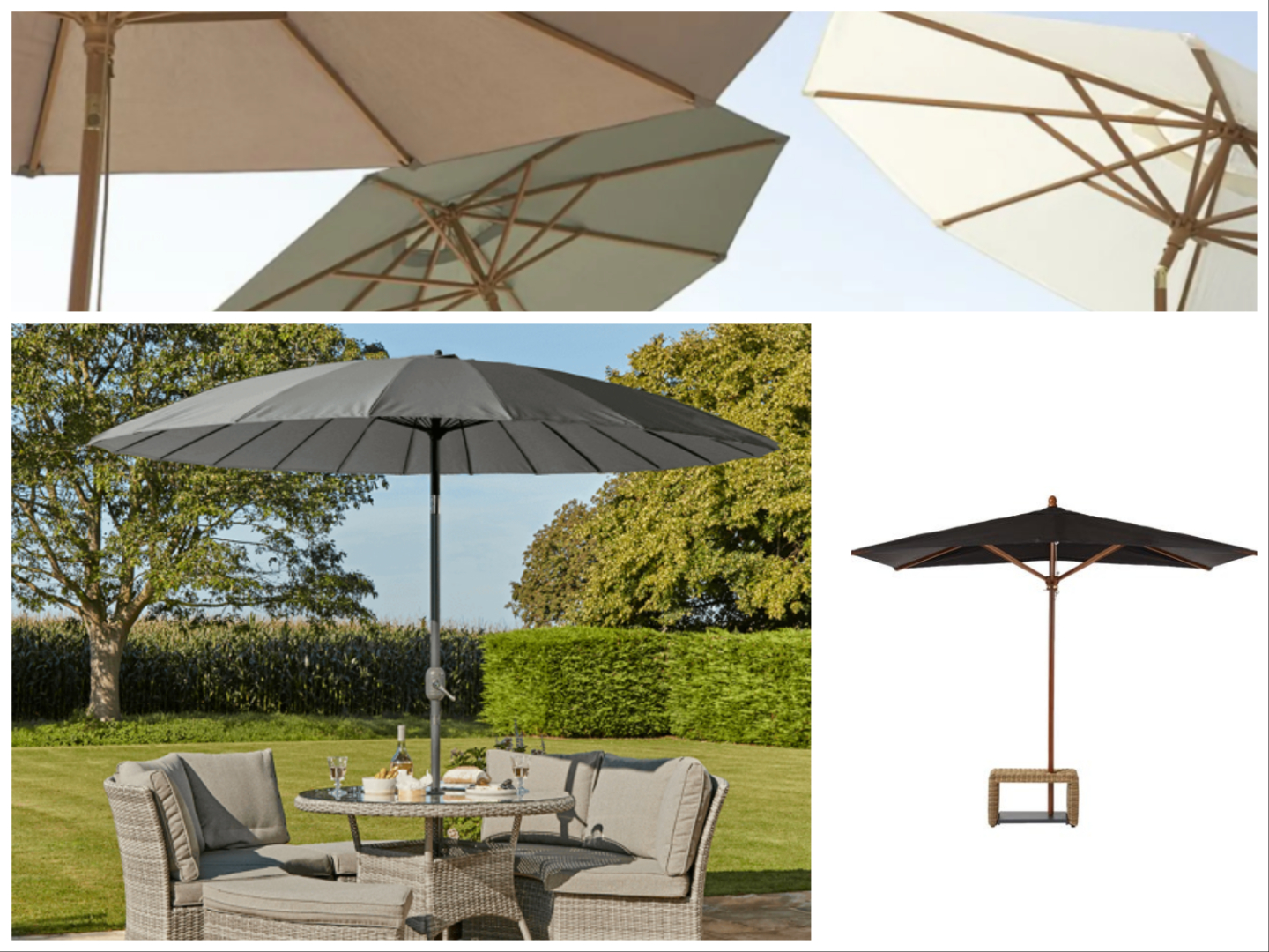 Garden parasol cheap for sale